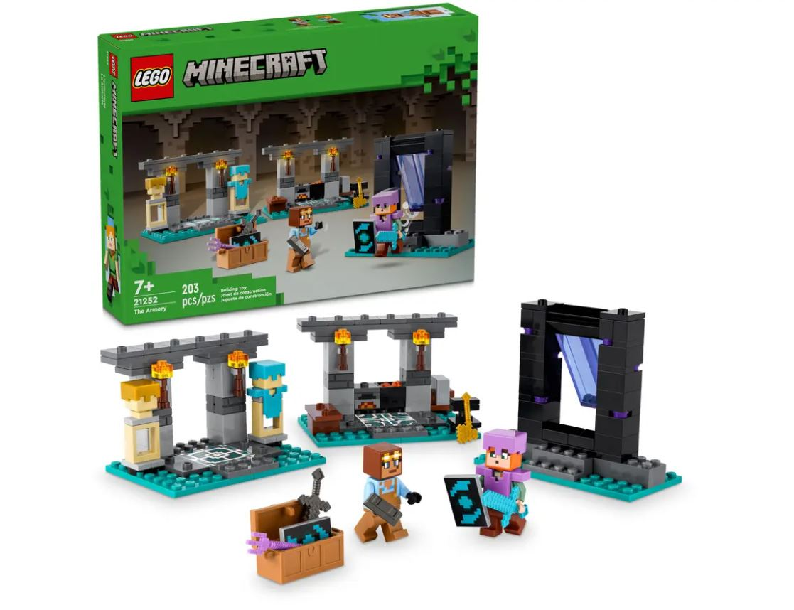 lego minecraft la armeria (lego - 21252) lego minecraft la armeria (lego - 21252)