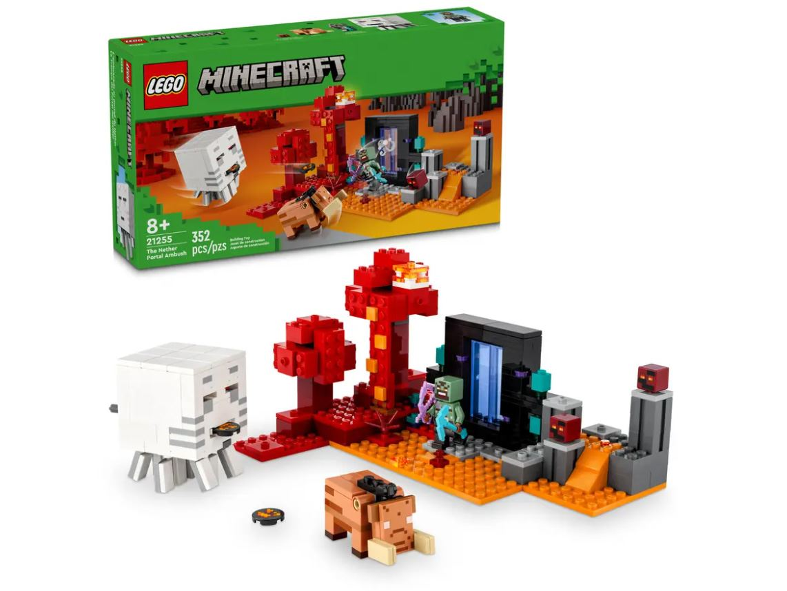 lego minecraft emboscada portal nether (lego - 21255) lego minecraft emboscada portal nether (lego - 21255)
