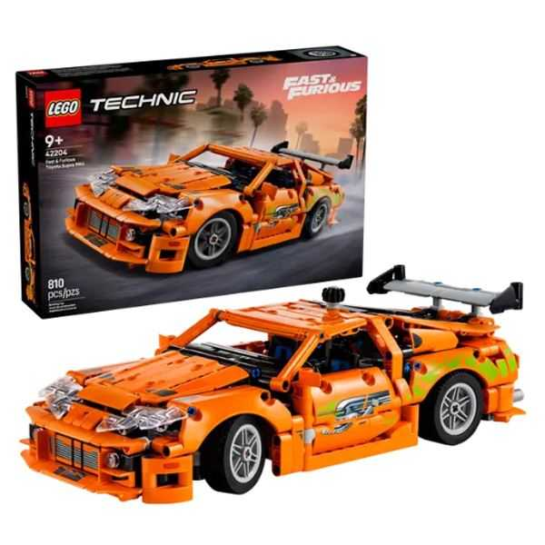 lego technic fast and furious toyota supra mk4 (lego - 42204)