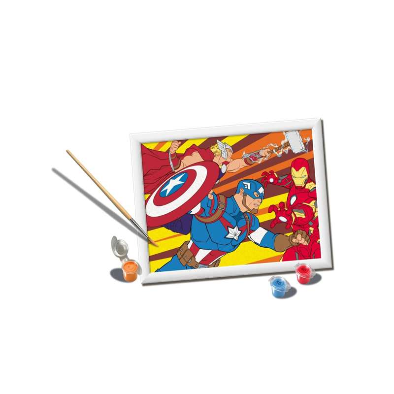 creart serie d capitan america (ravensburger - 12023039)