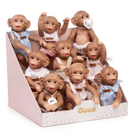 mini monos reborn surtidos (muñecas guca - 10305)