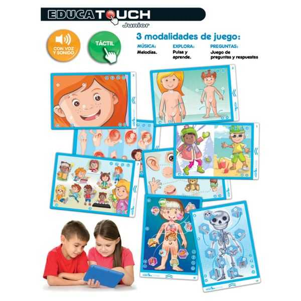 educa touch junior el cuerpo humano (educa 19174) educa touch junior el cuerpo humano (educa 19174)