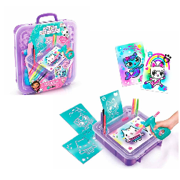 gabby´s dollhouse gabby´s activity case ( canal toys - gab024 )