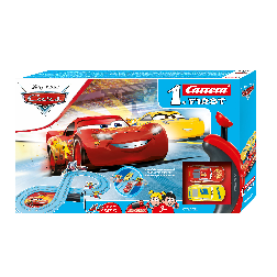 carrera circuito cars friends race 2,4 m (soldatoys - 63037)