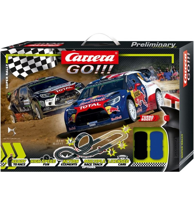 carrera circuito super rally 4,9 metros (soldatoys - 62495) carrera circuito super rally 4,9 metros (soldatoys - 62495)