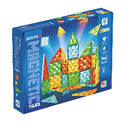 geomag magnetic tiles gems 32 (toy partner - 4101)