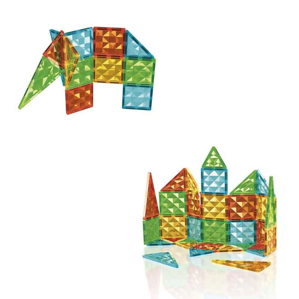 geomag magnetic tiles gems 32 (toy partner - 4101)