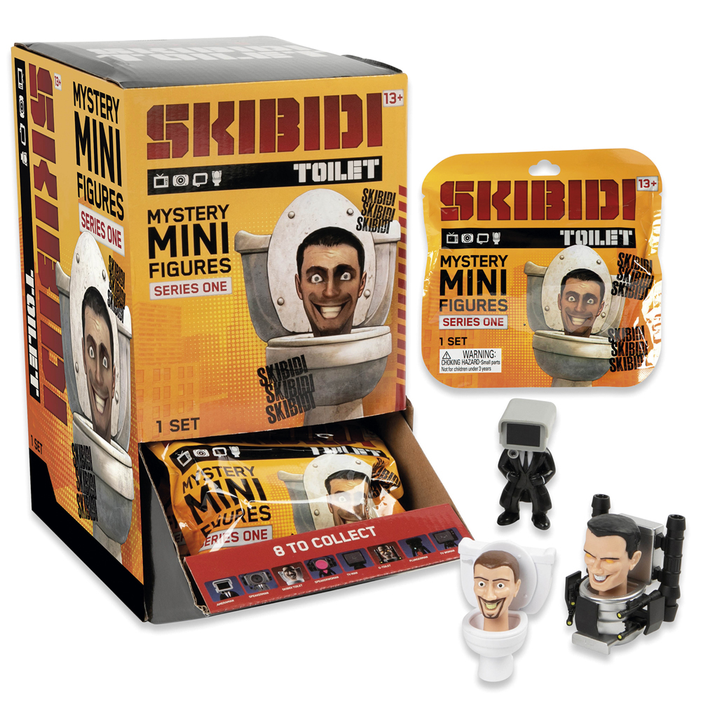 skibidi toilet s1 mini mystery figures surtidos skibidi toilet s1 mini mystery figures surtidos