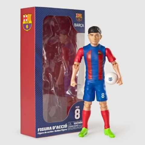 sockers figura 20 cm f.c. barcelona pedri (zipan trade - 83583)