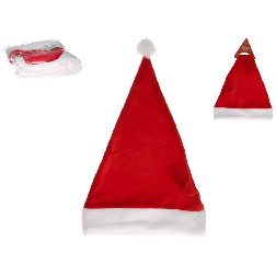 gorro papa noel adulto 30x39cm