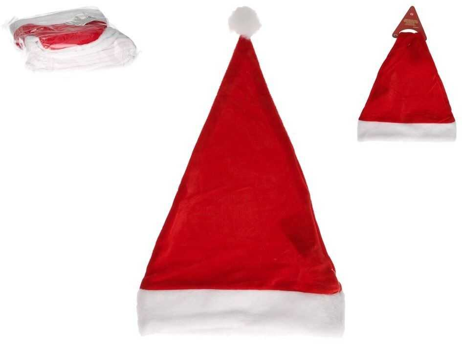 gorro papa noel adulto 30x39cm