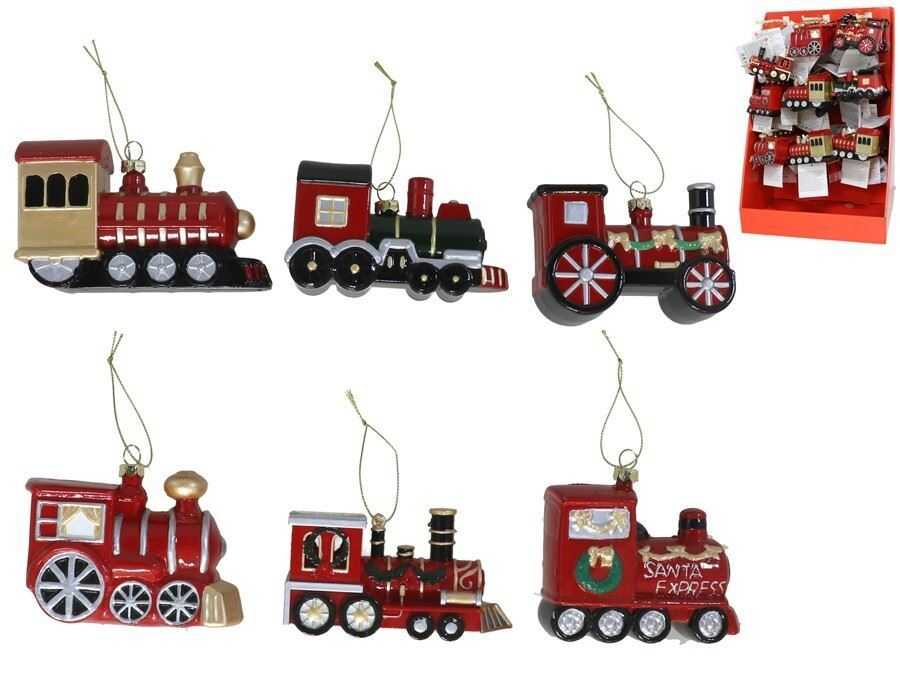 colgante trenes navideÑos 6 surtidos 10x4,5x9 cm (gerimport - 8445393339801) colgante trenes navideÑos 6 surtidos 10x4,5x9 cm (gerimport - 8445393339801)