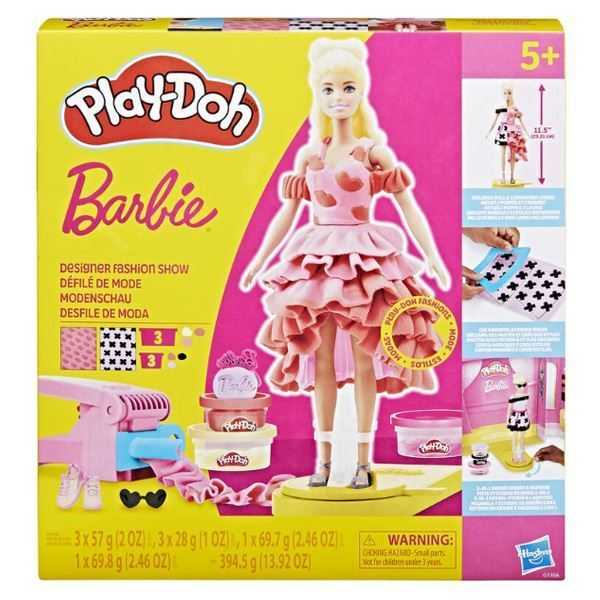 play-doh barbie espectaculo de moda (hasbro - g13565l0)