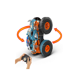 hot wheels rc rhinomite radio control (mattel - hpk27)