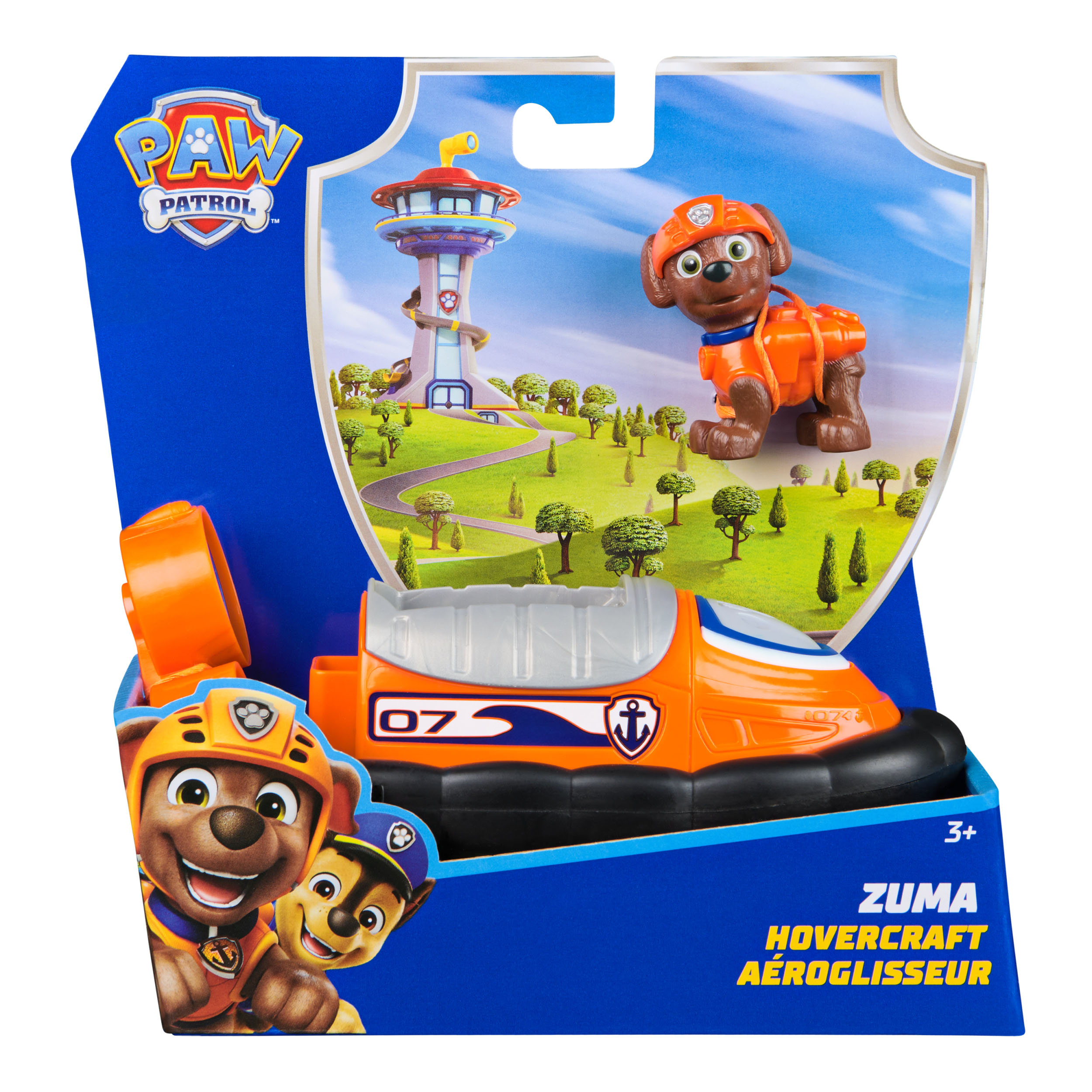 paw patrol vehiculo clasico zuma (spin master - 6071225)