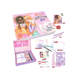 top model set de cartas y lettering box (12618)