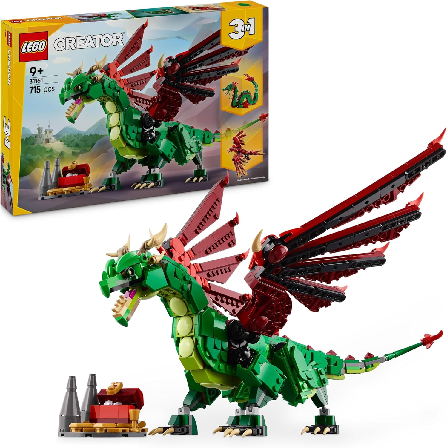 lego creator dragon medieval	