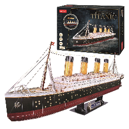 puzzle 3d led titanic (world brands - l521h