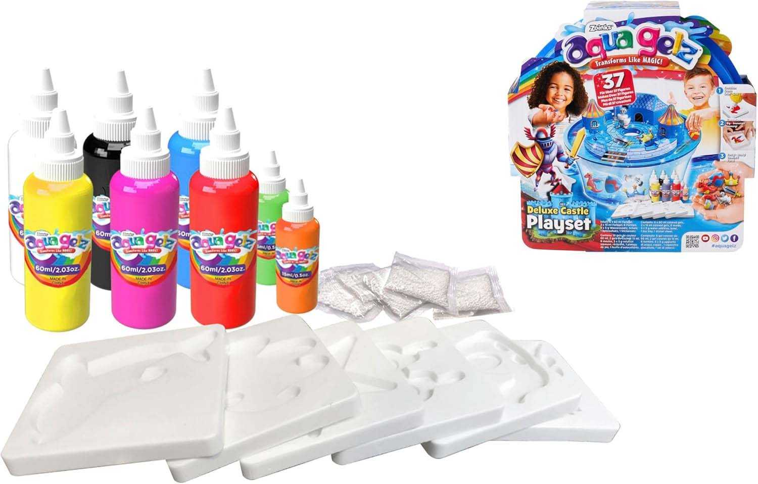 aqua gelz deluxe castillo caballero