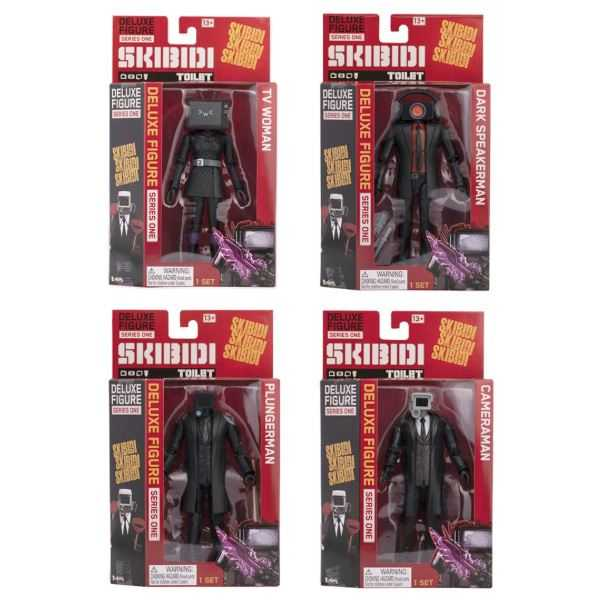 skibidi toilet figura deluxe cameraman 16cm (toy partner - 1380)