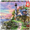 puzzle 1000 pzas faro en  rock bay (educa - 17740)