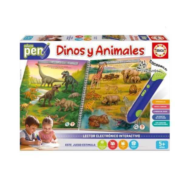 educapen dinos y animales + 5 aÑos (educa - 20322)