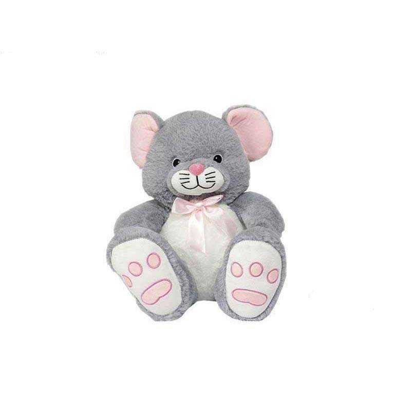 peluche ratita sentada 45 cm (artesania beatriz - 13522)