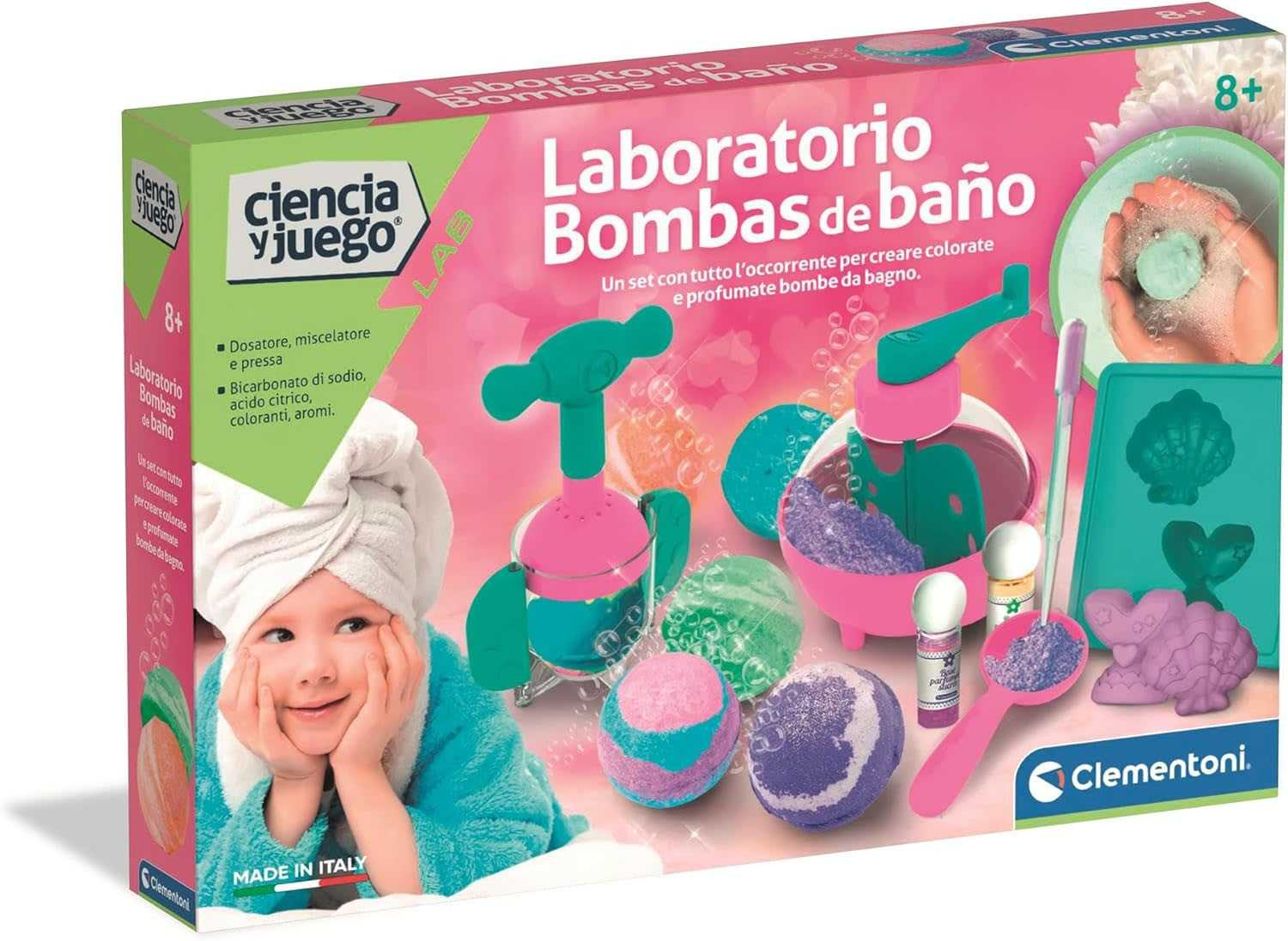 ciencia y juego laboratorio bombas de baÑo