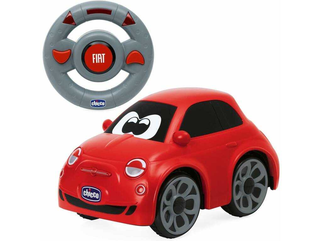 chicco fiat 500 red radio control (artsana - 11457)
