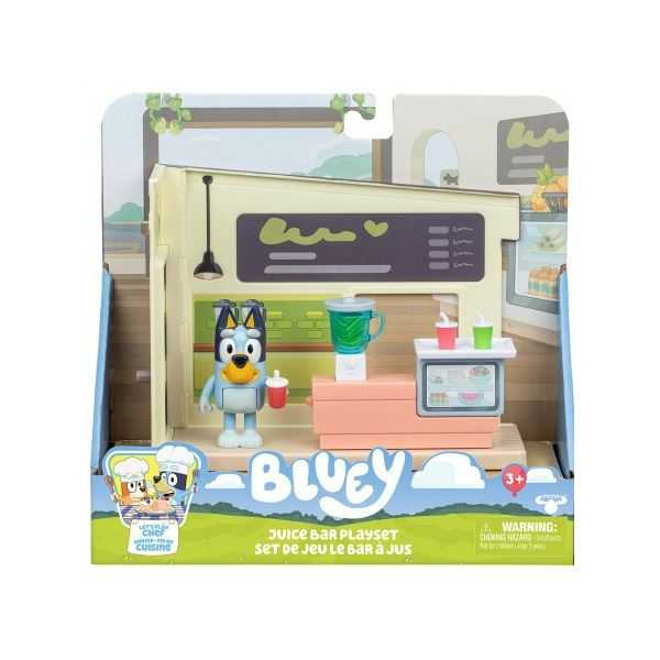moose bluey mini playset con figura puesto de zumo (moose toys - 18920)
