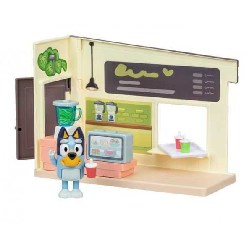 moose bluey mini playset con figura puesto de zumo (moose toys - 18920)
