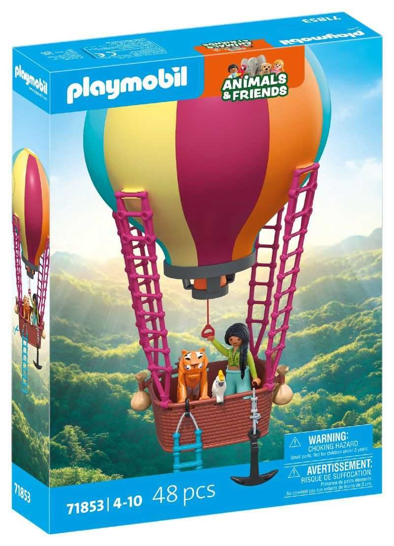 playmobil viaje en globo