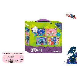 stitch set puzzles 4 modelos (new import - 000564661)