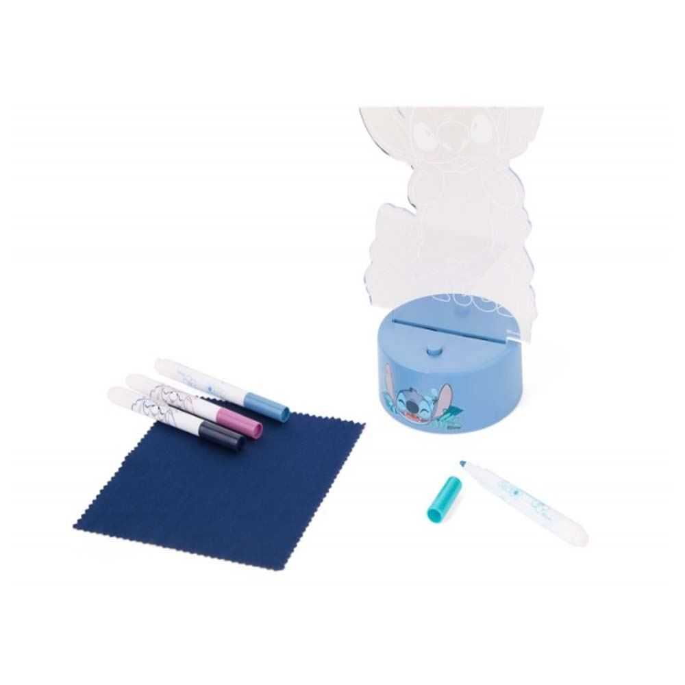 stitch colorea tu lampara led (st60198)