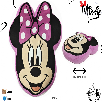 minnie cojin 3 d 40 cm (nw1273)