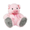 peluche cerdo sentado 45 cm (artesania beatriz - 13514)
