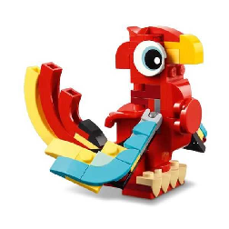 lego creator dragon rojo (lego - 31145)