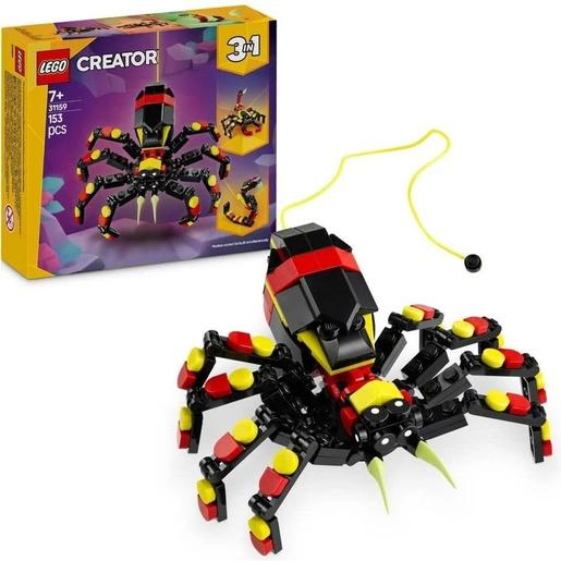 lego creator fauna salvaje: araÑa misteriosa	