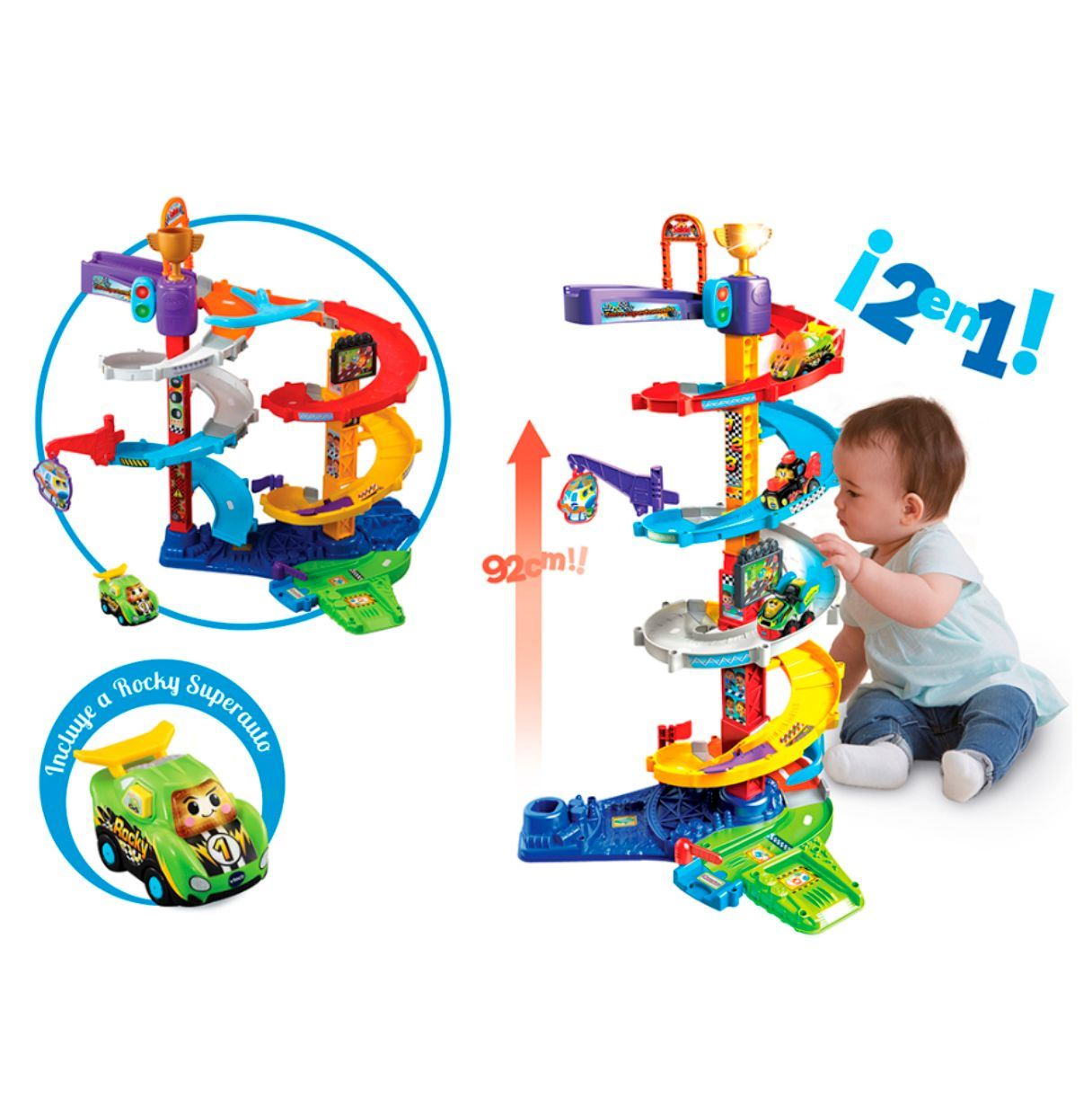 vtech torre supertornado tuttut bólidos circuito de garaje pistas para combinar diferentes recorridos espiral incluye el vehícul vtech torre supertornado tuttut bólidos circuito de garaje pistas para combinar diferentes recorridos espiral incluye el vehícul