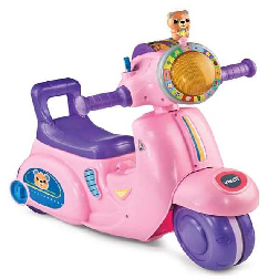 vtech mi scooter de paseo 2 en 1 rosa (vtech - 572357)