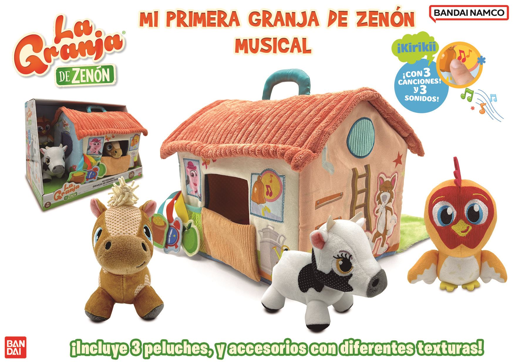 la granja de zenon primera musical (bandai - ar85000).
