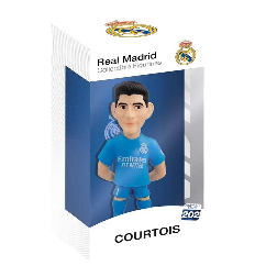 minix figura 12 cm real madrid courtois (bandai - mn18369)