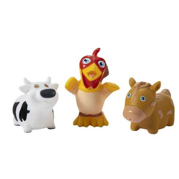 la granja de zenon figuras de baÑo pack de 3 (bandai - to84100)