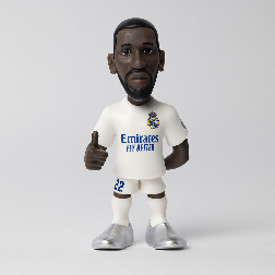 minix figura 12 cms.real madrid rudiger (bandai - mn18437)
