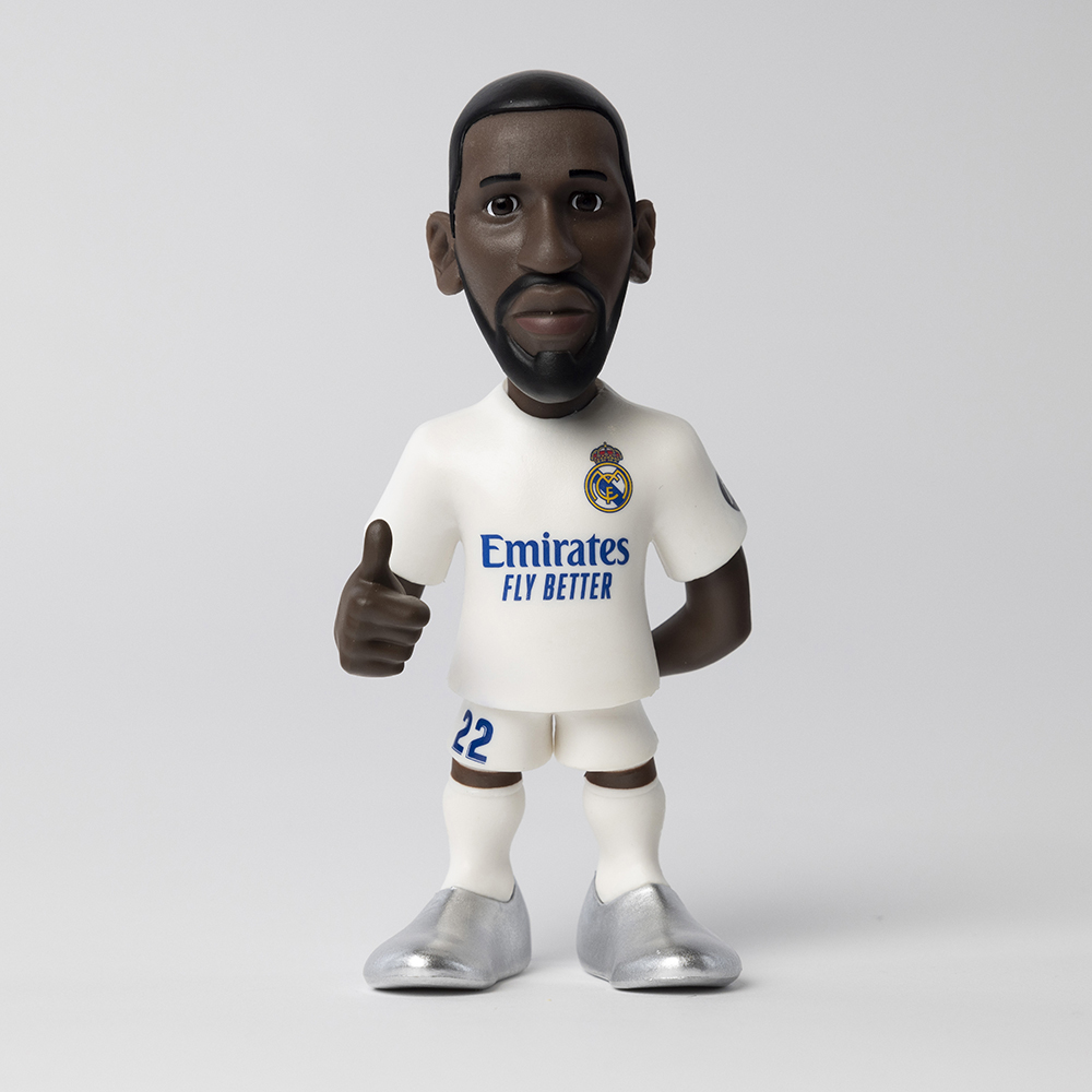 minix figura 12 cms.real madrid rudiger (bandai - mn18437)