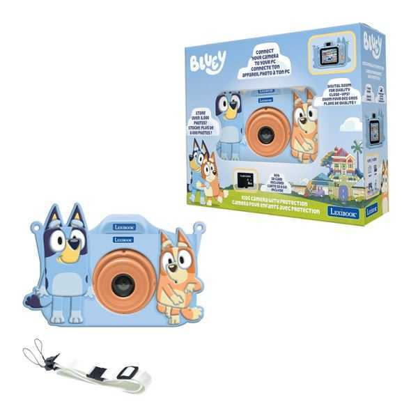 lexibook bluey camara infantil con proteccion (valuvic - le-dj078by)