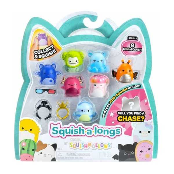 squishalongs pack de 8 figuras estilo 1 (jazwares iberia - sqal0021)