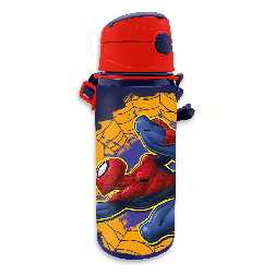 spiderman cantimplora con asa 600 ml (kids licensing - sp50073)