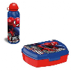 spiderman cantimplora aluminio+sandwichera ( kids licensing - sp50006)