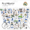 real madrid set de stickers (kids licensing - rm00011) real madrid set de stickers (kids licensing - rm00011)